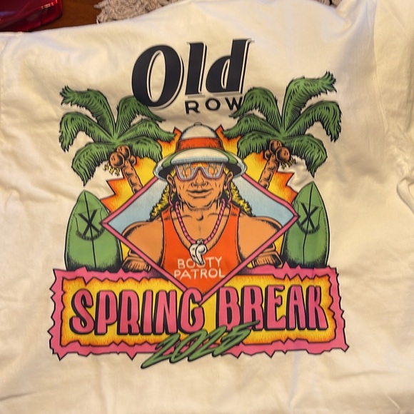 Old Row White T-Shirt - Picture 1 of 2